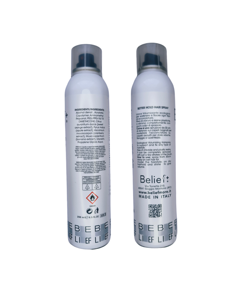 Belief+ - Hold Better Hairspray 250ml